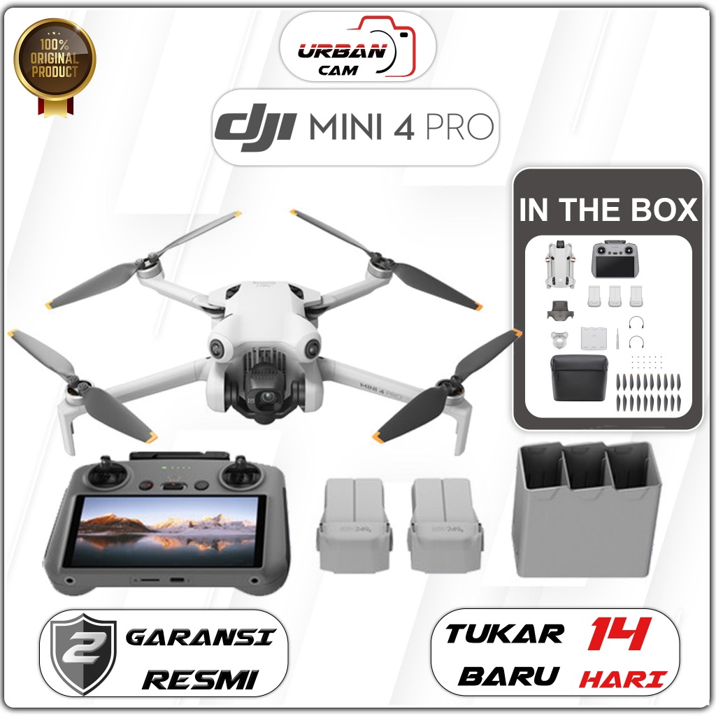 Jual DJI Mini 4 Pro / DJI Mini 4 Pro Fly More Combo with RC 2 / DJI ...