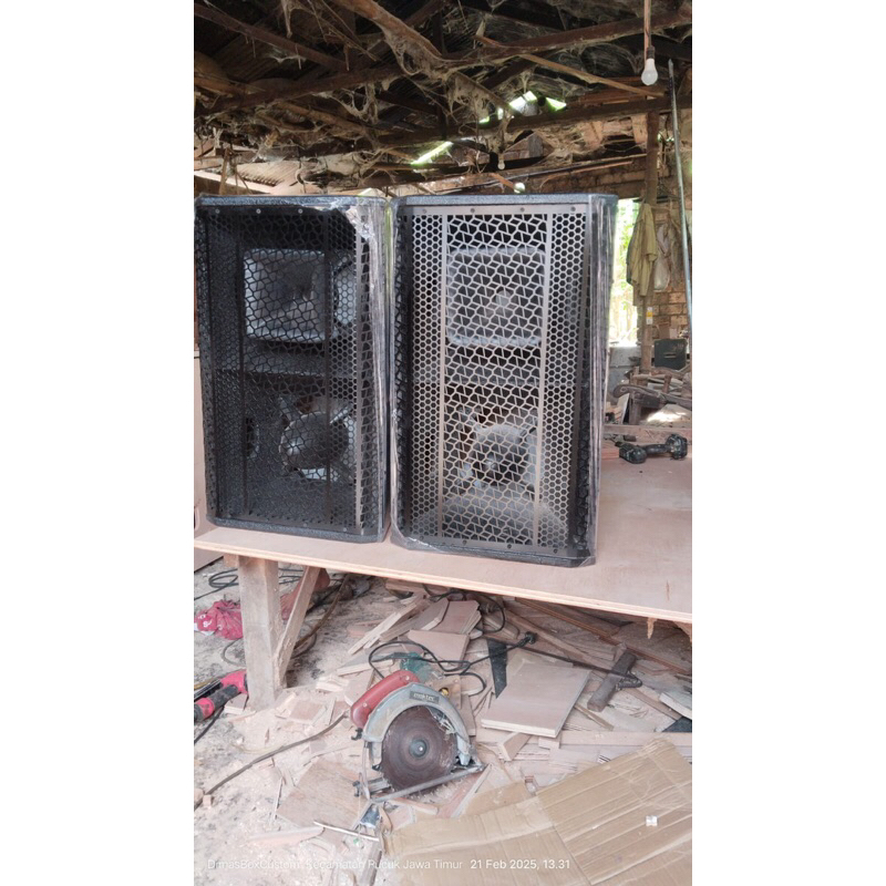 Jual box speaker T24N 12in komplit gril custom | Shopee Indonesia