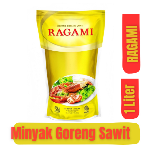 Ragami - Minyak Goreng Sawit Kemasan Pouch 1 Liter - foto 2