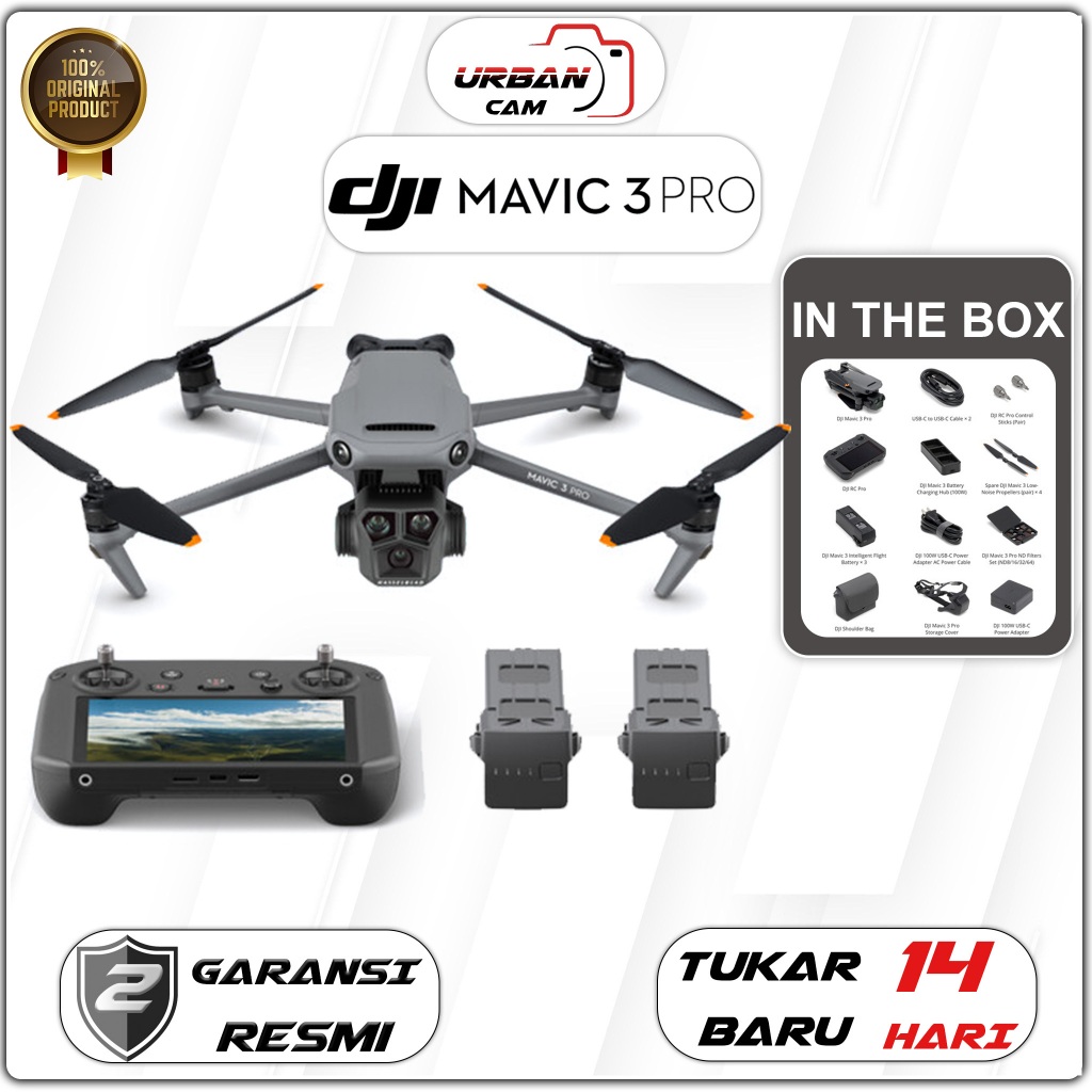 Jual DJI Mavic 3 Pro with Fly More Combo / DJI Mavic 3 Pro RC Fly More ...