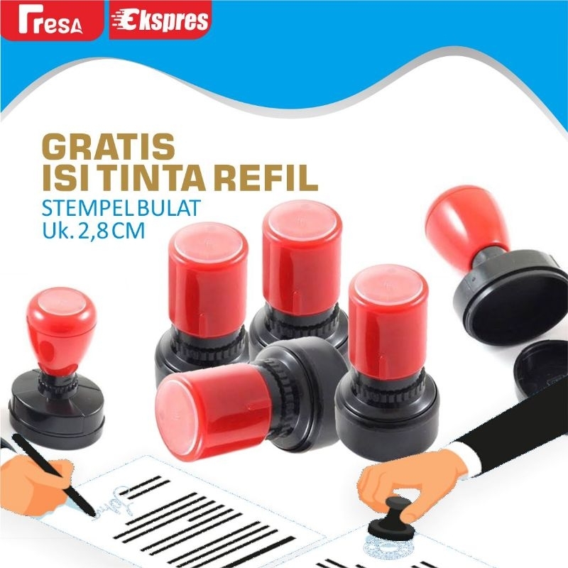 Jual Stempel Flash/Otomatis Mini 1.6 mm Tinta Custom | Shopee Indonesia