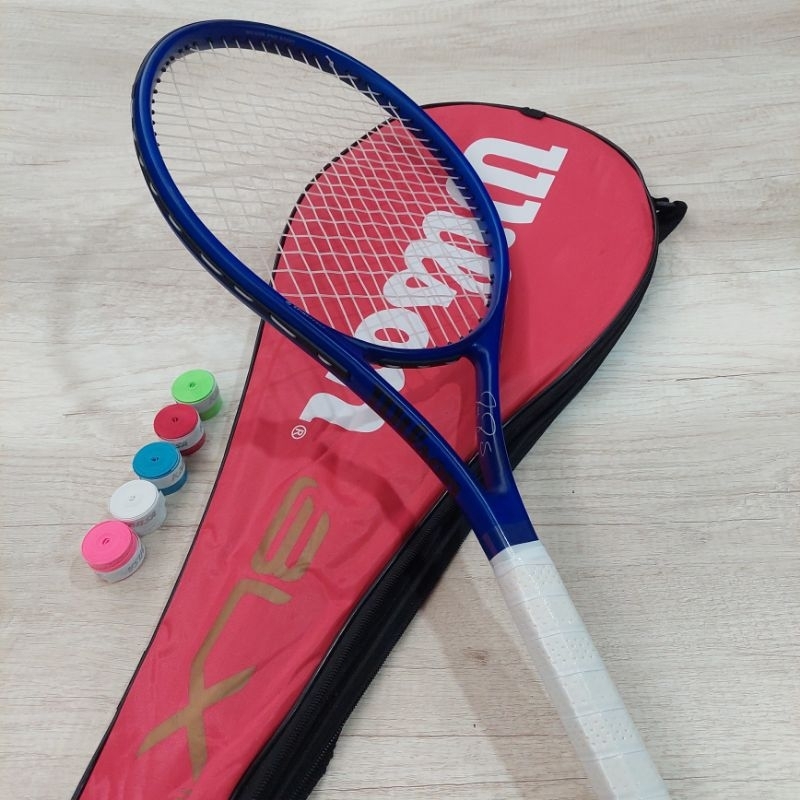 Jual RAKET TENIS WILSON PRO STAFF BLUE PEMULA SIAP PAKAI | Shopee Indonesia