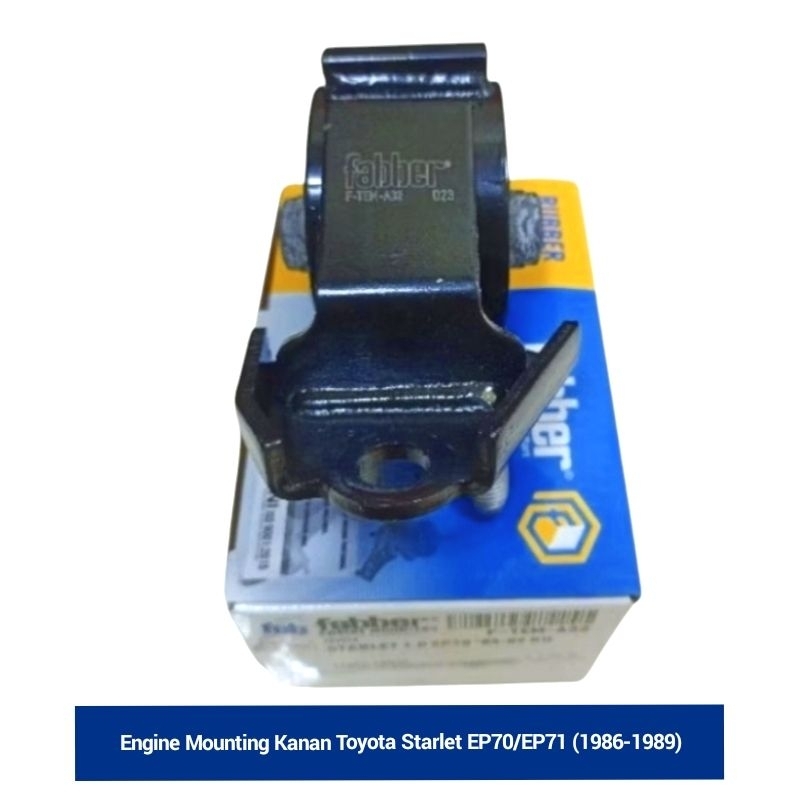 Jual Engine Mounting Kanan Toyota Starlet Kotak EP70/71 Tahun 1986-1989 ...
