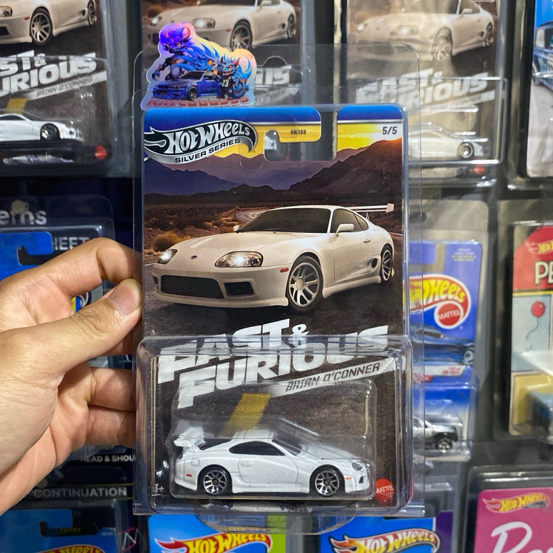 Hot Wheels Fast & Furious - Toyota Supra De Brian O'Conner (Série Silver) - Édition Limitée 1:64, Neuve Sous Protector