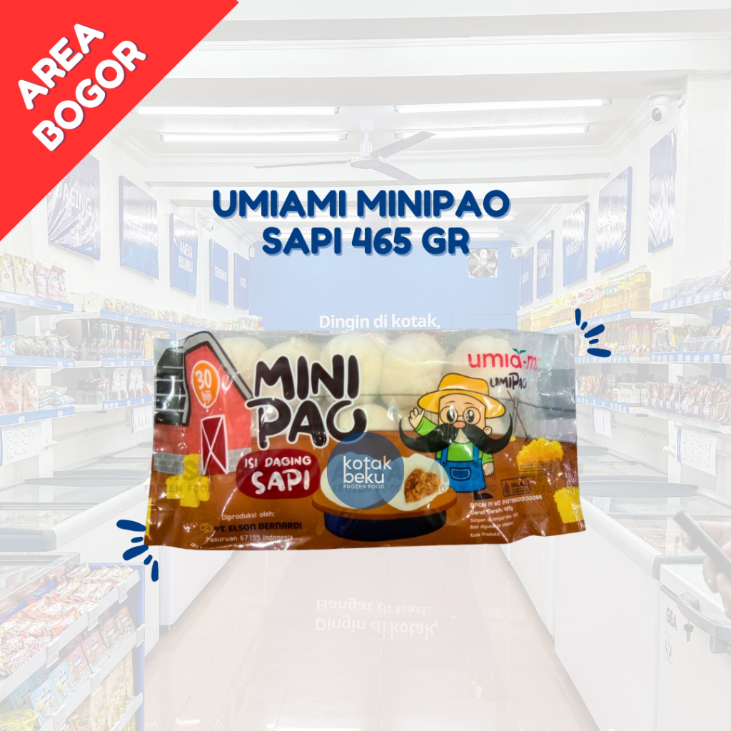 Jual UMIAMI MINIPAO SAPI 465 GR | Shopee Indonesia