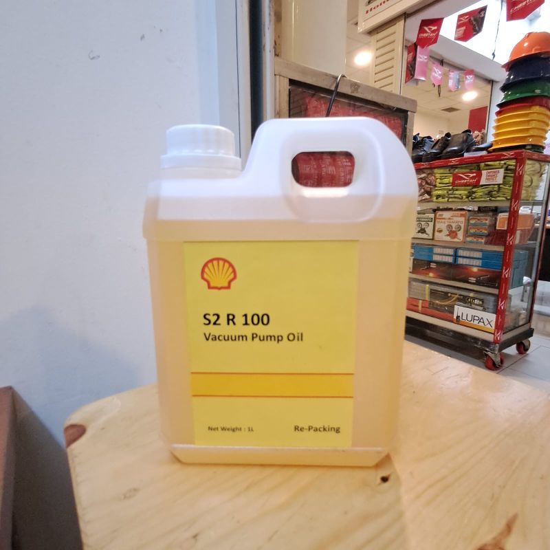 Jual Shell vacum pump oil S2 R100 1liter | Shopee Indonesia