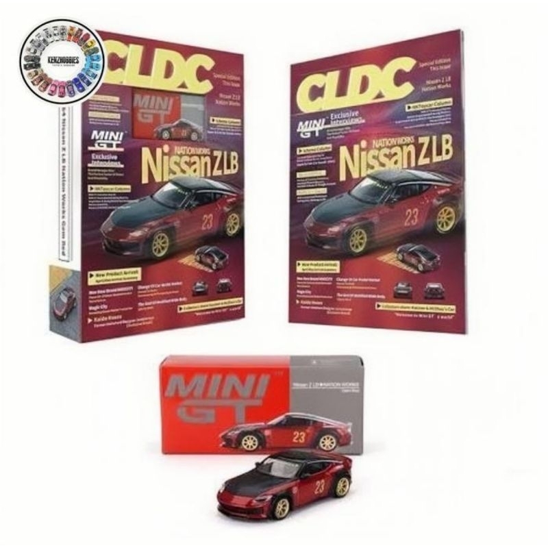 Jual Mini GT CLDC 737 Nissan Z LB Nation Works Gem Red English Version ...