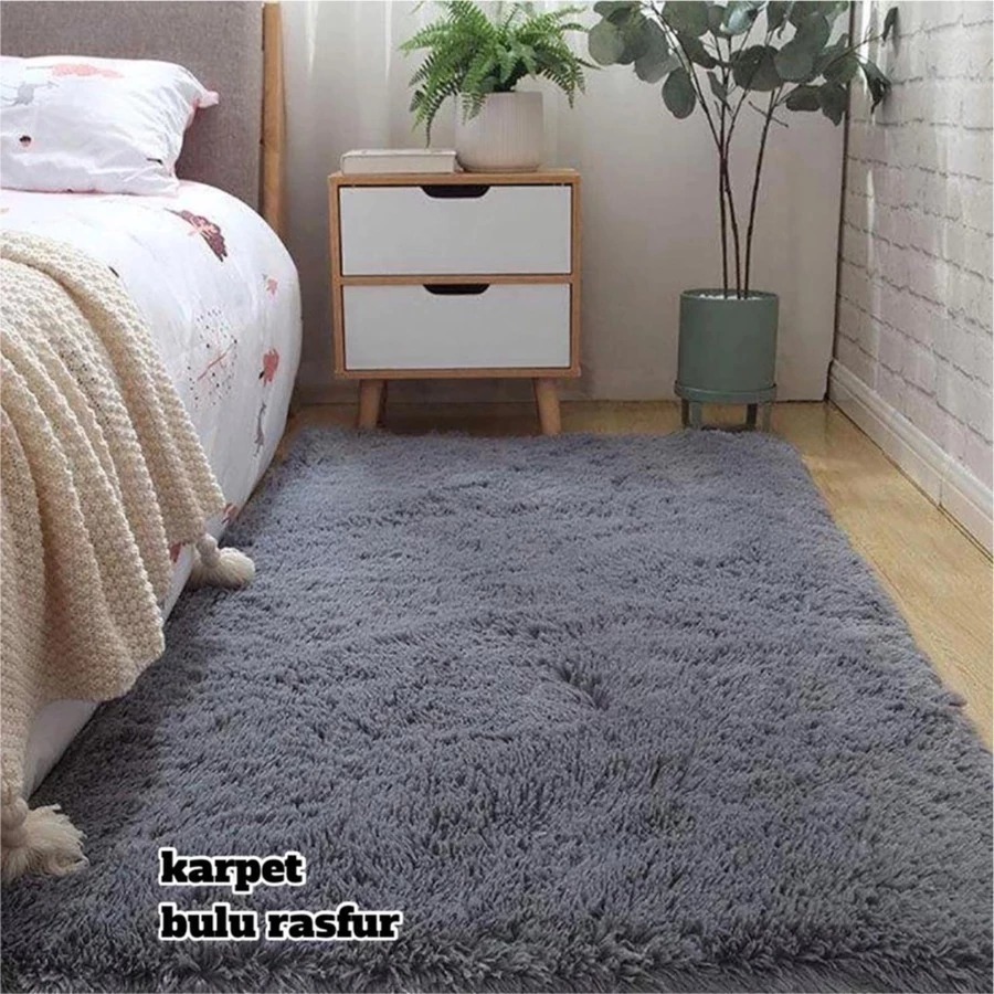 Jual SAJADAH BULU RASFUR/KARPET BULU RASFUR PREMIUM LEBAR DAN TEBAL 5CM ...
