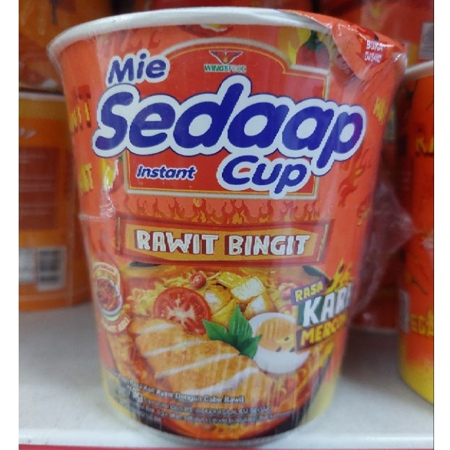 Jual SEDAP CUP RAWIT KARI MERCON 79g | Shopee Indonesia