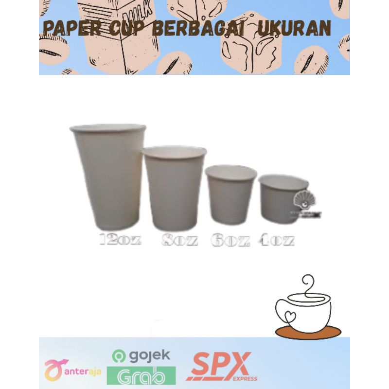Jual Paper Cup Berbagai Ukuran | Shopee Indonesia