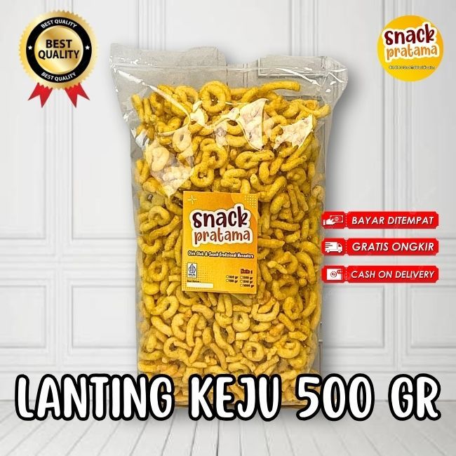 Jual Lanting Rasa Keju Khas Kebumen 500 Gram Lanting Khas Kebumen ...