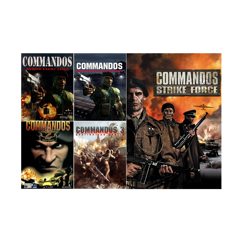 Jual Commandos 1 2 3 4 5 Game untuk Komputer PC Laptop Notebook ...