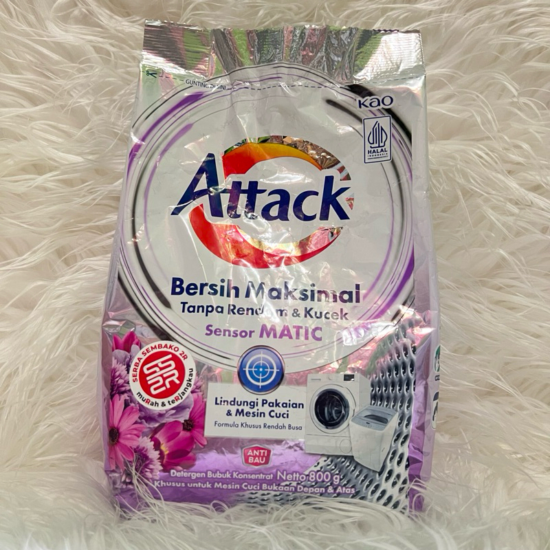 Jual Attack Sensor Matic Deterjen Bubuk 800gr | Shopee Indonesia