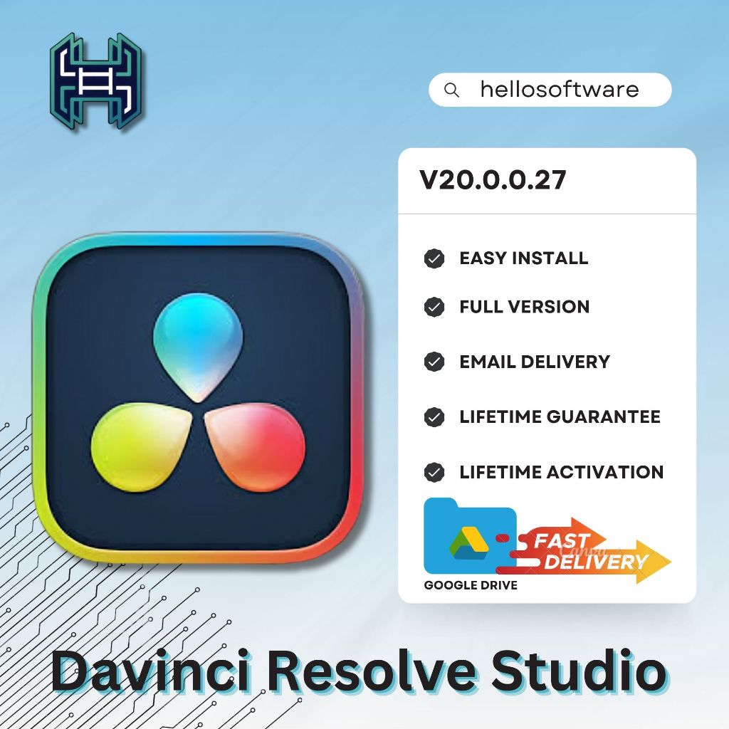 Jual YAP (WIN/MAC) DaVinci Resolve Studio v20.0.0.27 Public Beta 2 Full ...