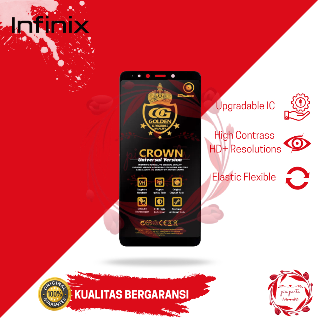 Jual LCD INFINIX NOTE 5 / X604 TOUCHSCREEN FULLSET COMPLETE ORIGINAL ...