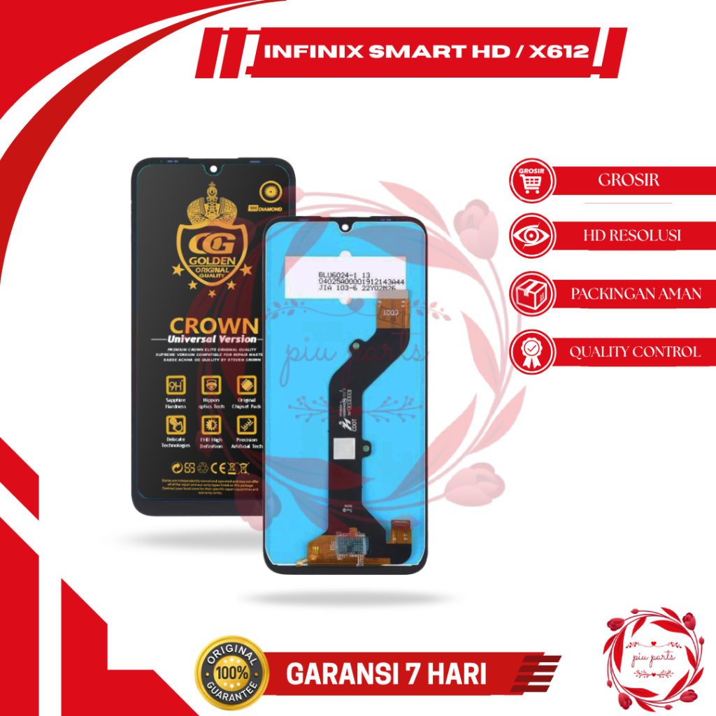Jual LCD INFINIX SMART HD / X612 TOUCHSCREEN FULLSET COMPLETE ORIGINAL ...