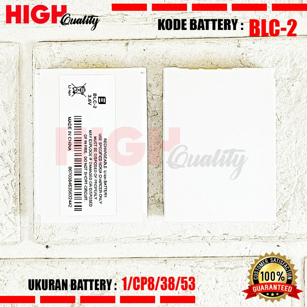 Batterie ORIGINAL Nokia Blc-2 BLC2 3310 1220 1221 1260 1261 2260 3315
