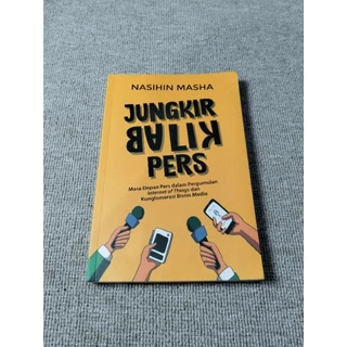 ( PROMO BUKU MURAH ORIGINAL ) BUKU MOTIVASI / PENGEMBANGAN DIRI / JUNGKIR BALIK PERS - NASIHIN MASHA