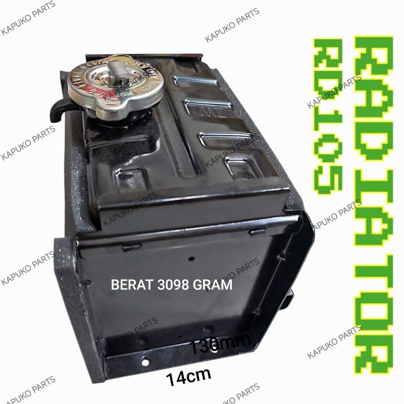 Jual RD105 RD110 RD115 RADIATOR UNTUK MESIN DIESEL KUBOTA 10.5PK ...