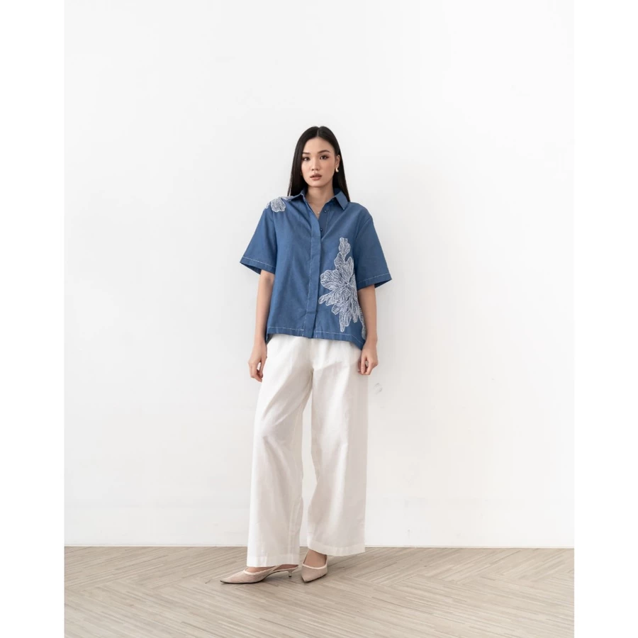 Stellar Embroidery Shirt