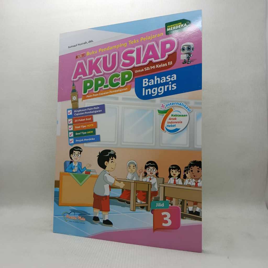 Jual BUKU AKU SIAP BAHASA INGGRIS KELAS 3 PUSTAKA MULIA | Shopee Indonesia