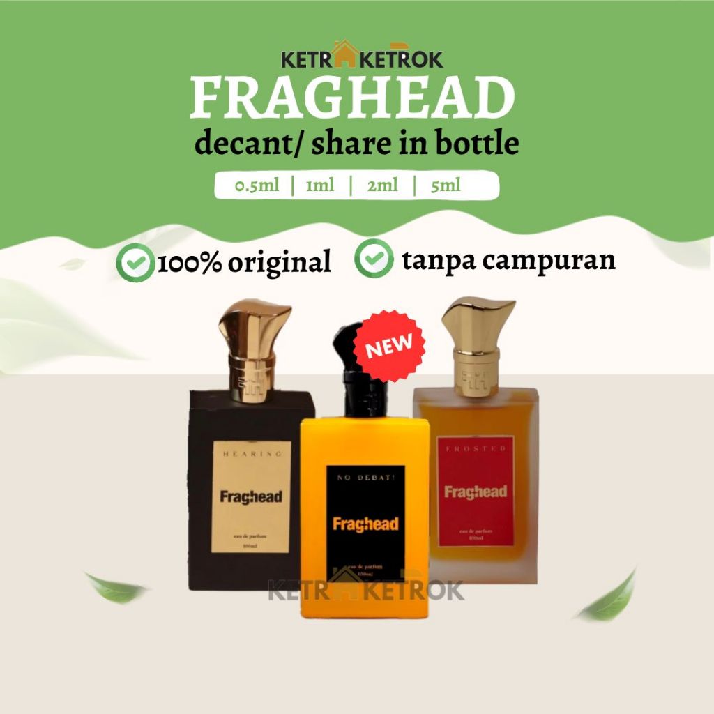 Jual Decant Share Parfum Fraghead Indofragz No Debat Frosted Hearing ...