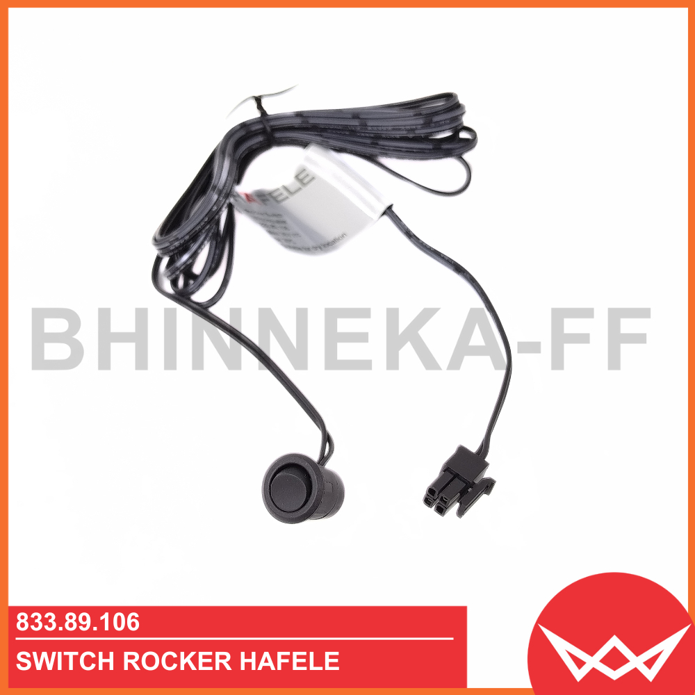 Jual SWITCH ROCKER HAFELE 833.89.106 HITAM | Shopee Indonesia