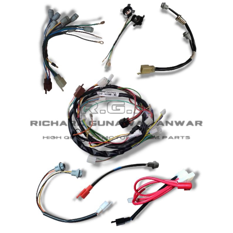 Jual Kabel body jupiter Z 5TP-H2590-90 fullset kabel bodi + fitting