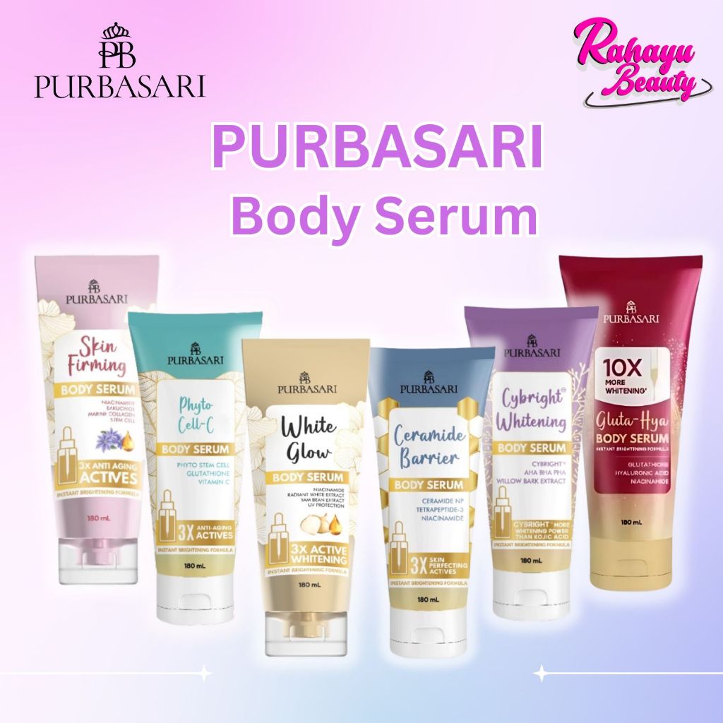 Jual PURBASARI White Glow Body Serum | Instant Brightening Formula