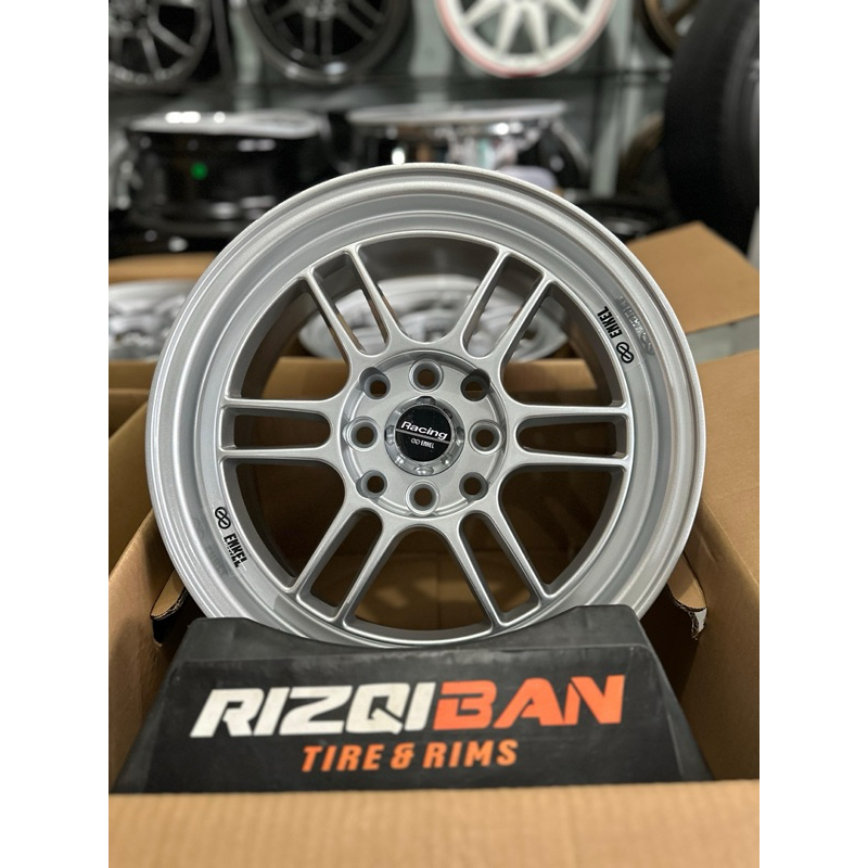 Jual velg enkei rpf r15 silver lebar 7 et41 kondisi baru | Shopee Indonesia