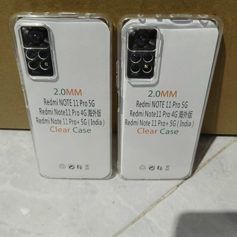 Jual SoftCase Casing Xiaomi Redmi NOTE 11 PRO 4G/5G Silikon Clear ...