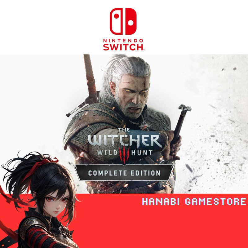 Jual The Witcher 3: Wild Hunt (Digital Games) • Nintendo Switch ...