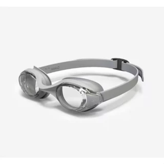 Decathlon NABAIJI Kacamata Renang Ready 100 - Lensa Bening - Satu Ukuran Abu-Abu - 8616684