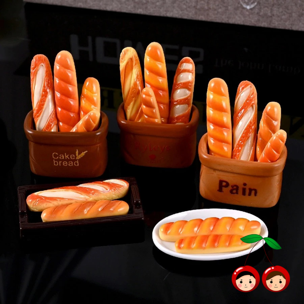 Jual Miniature Assorted French Baguette - Miniatur Roti Baguette ...