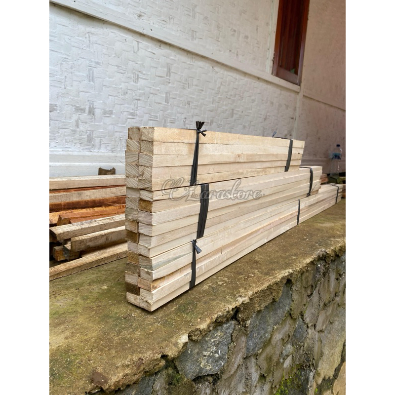 Jual PROMO!! KAYU RENG 1 IKAT ISI 10 BTG BERBAGAI UKURAN SUDAH DISERUT ...