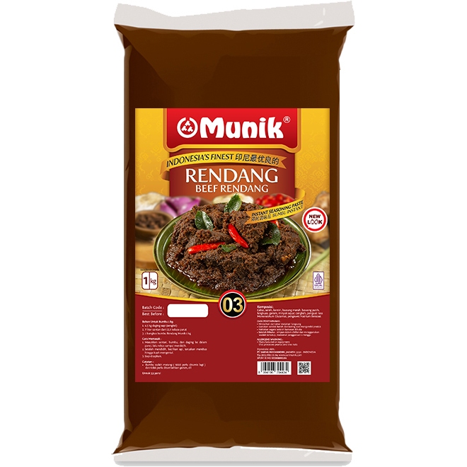 Jual Bumbu Munik Rendang - 1000gr | Shopee Indonesia