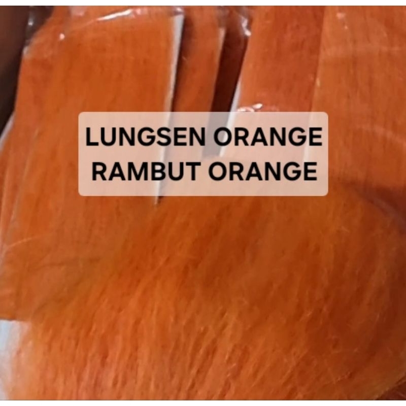 Jual LUNGSEN RAMBUT ORANGE | Shopee Indonesia