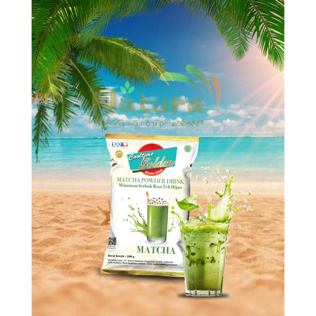 Jual Cooltime Golden Powder Drink Rasa Matcha | Shopee Indonesia