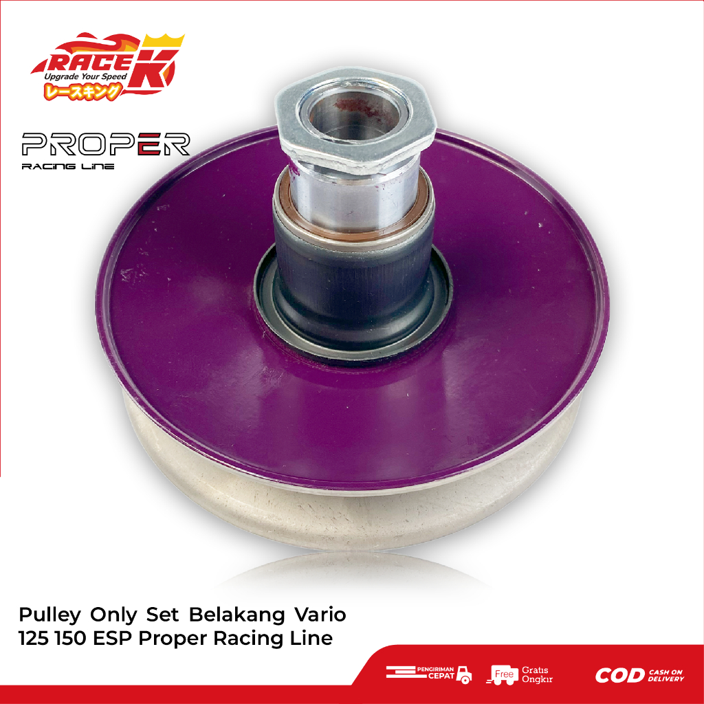 Jual Proper Pulley Pully Puli Belakang Racing Honda Vario 125 150 Fi ...