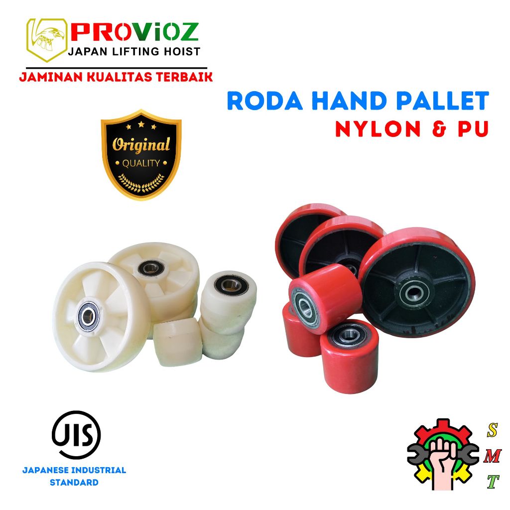 Jual Roda Handpallet PU & NYLON / Hand Pallet / Handlift / Hand Lift ...