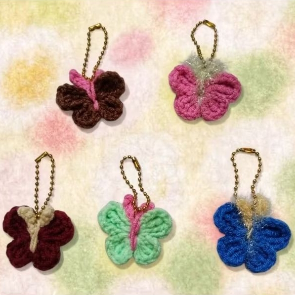 Jual Keychain Rajut / Bagcharm Crochet - Berbagai Bentuk Gift ...