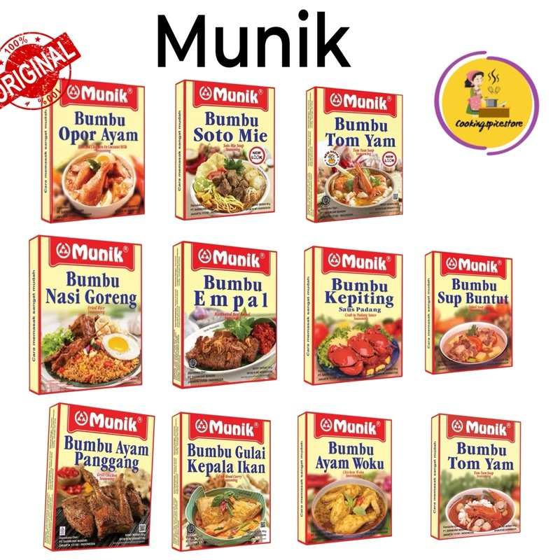 Jual Bumbu Instan Munik Rasa Rendang Soto Betawi Sop Buntut Kepiting ...
