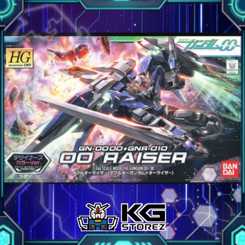 Jual 00 Raiser Gundam HG 1/144 BANDAI | Shopee Indonesia