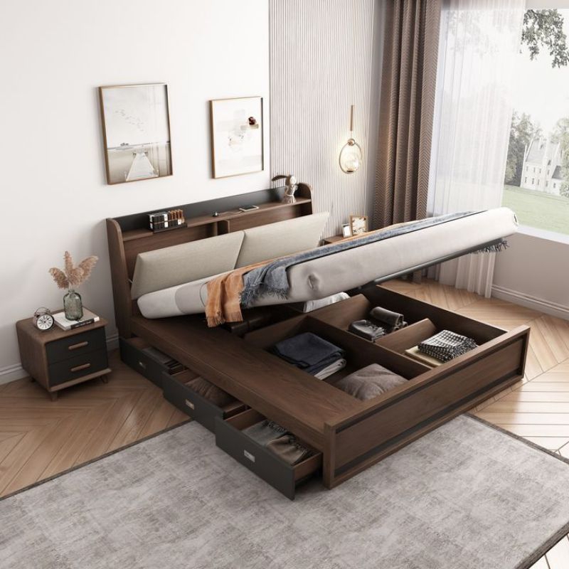 Jual dipan tempat tidur hidrolik divan HPL | Shopee Indonesia