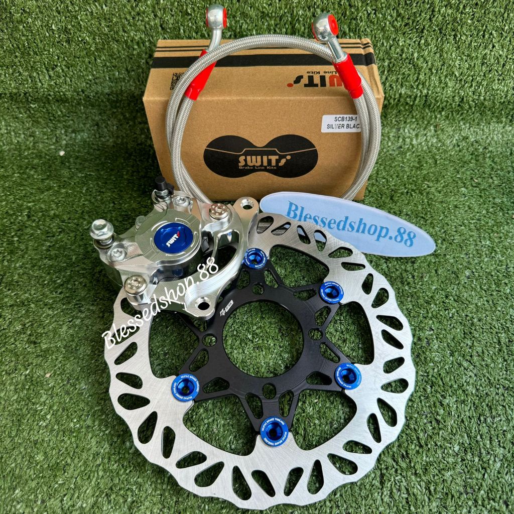 Jual Baru! Paket Kaliper Swits 2 Piston + Piringan Disc Cakram Floating ...