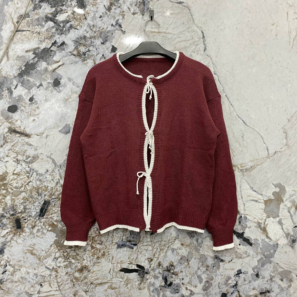 Jual INUL CARDIGAN BAJU RAJUT OVERSIZE ATASAN WANITA RAJUT KOREAN STYLE ...