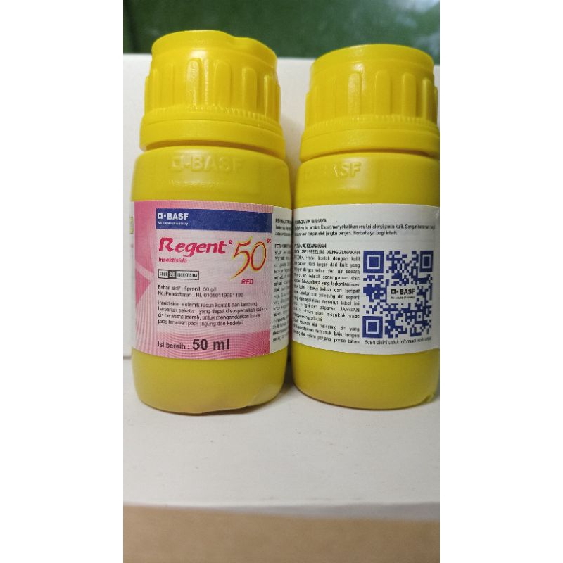 Jual INSEKTISIDA REGENT MERAH 50SC PENGENDALI HAMA TANAMAN kemasan 50ml ...
