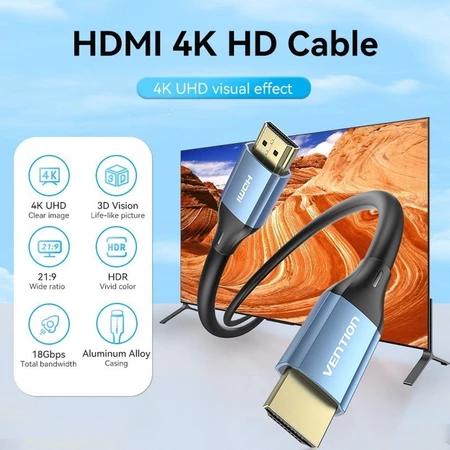 Kabel HDMI Vention ALHSI 4K HD 3Mtr