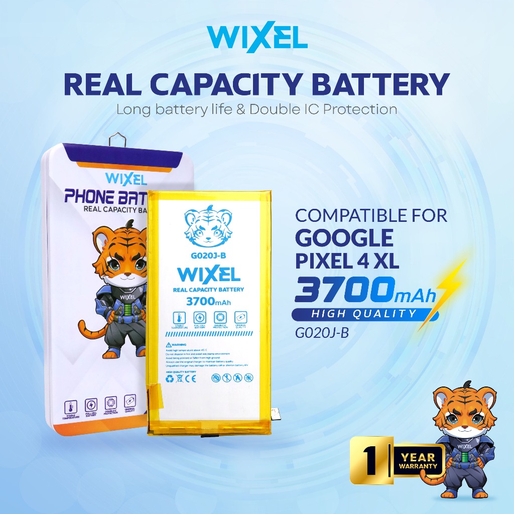 Jual WIXEL Baterai G020J-B Google Pixel XL 4XL Real Capacity
