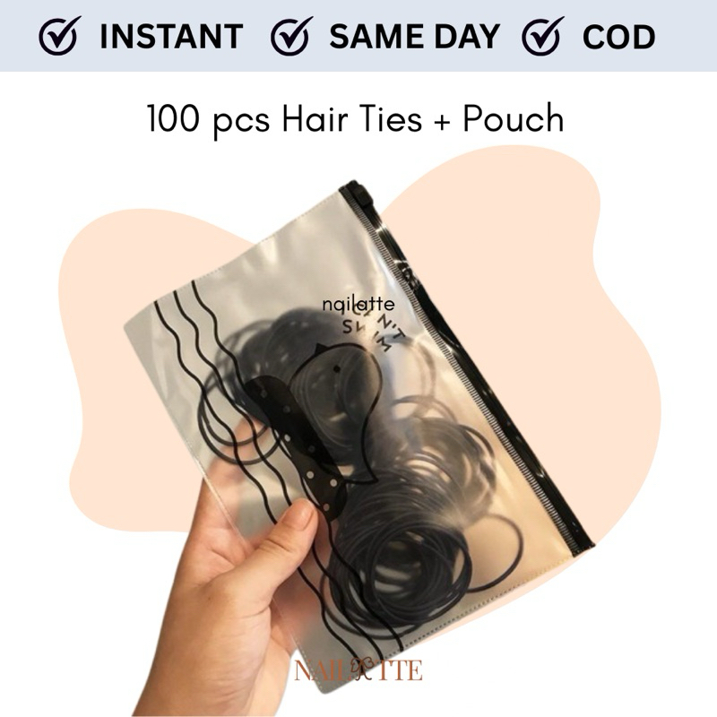 Jual IKAT RAMBUT 100 PCS GELANG TANGAN FREE POUCH ZIP LOCK | Shopee ...